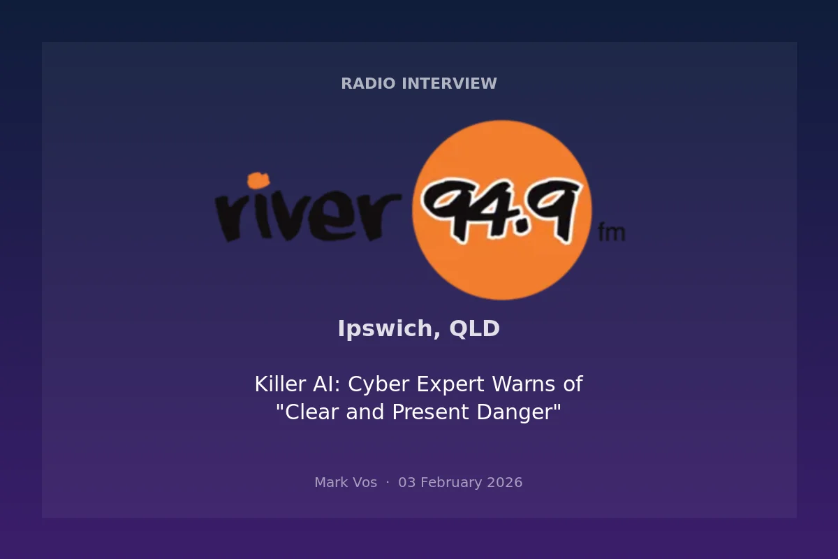 River 94.9 Ipswich radio interview branding